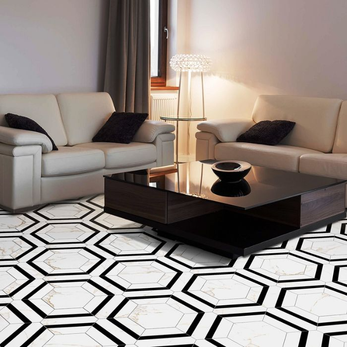 hexagon tiles