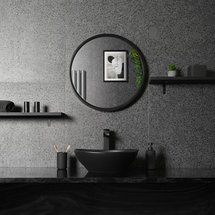 black bathroom ideas