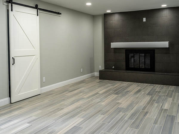 vinyl flooring installation over tiles