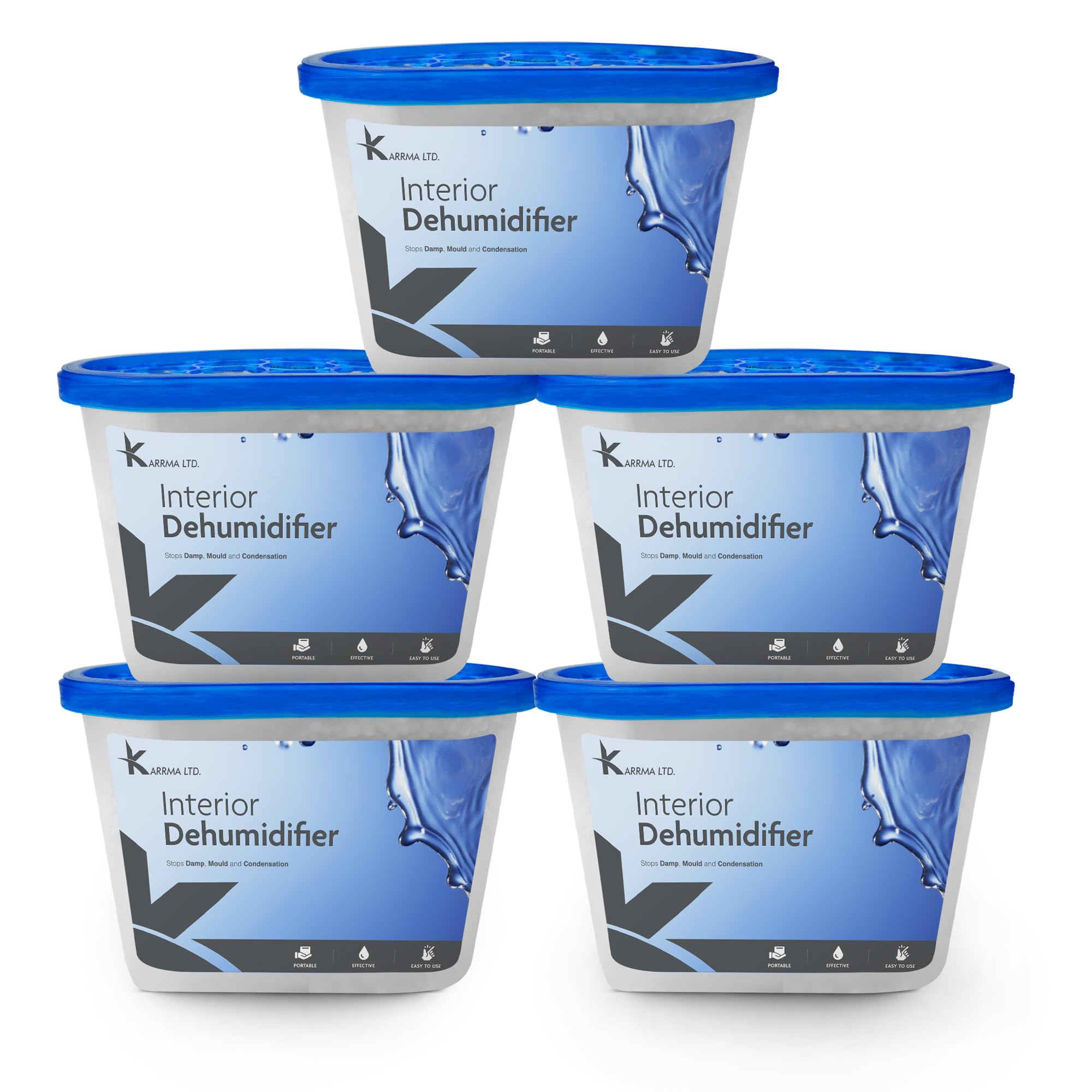 Dehumidifiers to reduce bathroom condensation and prevent mold growth.